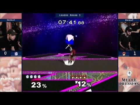 Melee Pression IV - OnArap (Rondoudou) vs. Hokaï (Marth) - Losers Round 3