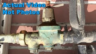 How To Repair a Home Water Pressure Regulator and Adjust Water Pressure