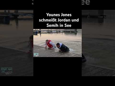 Younes schmeißt Jordan und Semih in See 😂 #deutsch #witzig #lustig #viralshort #viralvideo #prank