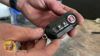 Fiat Remote Keyfob Battery Replacement