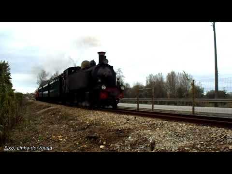 Comboio Histórico do Vouga "Edição Natal 2022" a bordo da Locomotiva a vapor CP E214