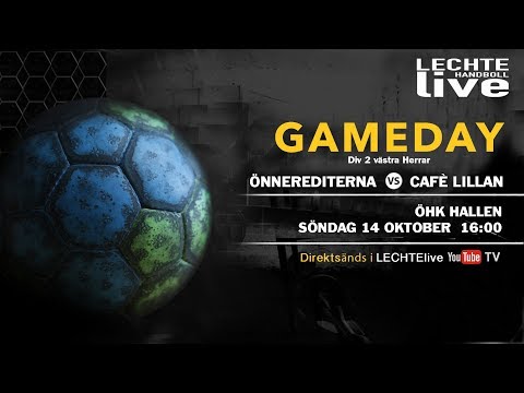 2018-10-14 Herr div2 Västra HK Önnerediterna - Café Lillan HF