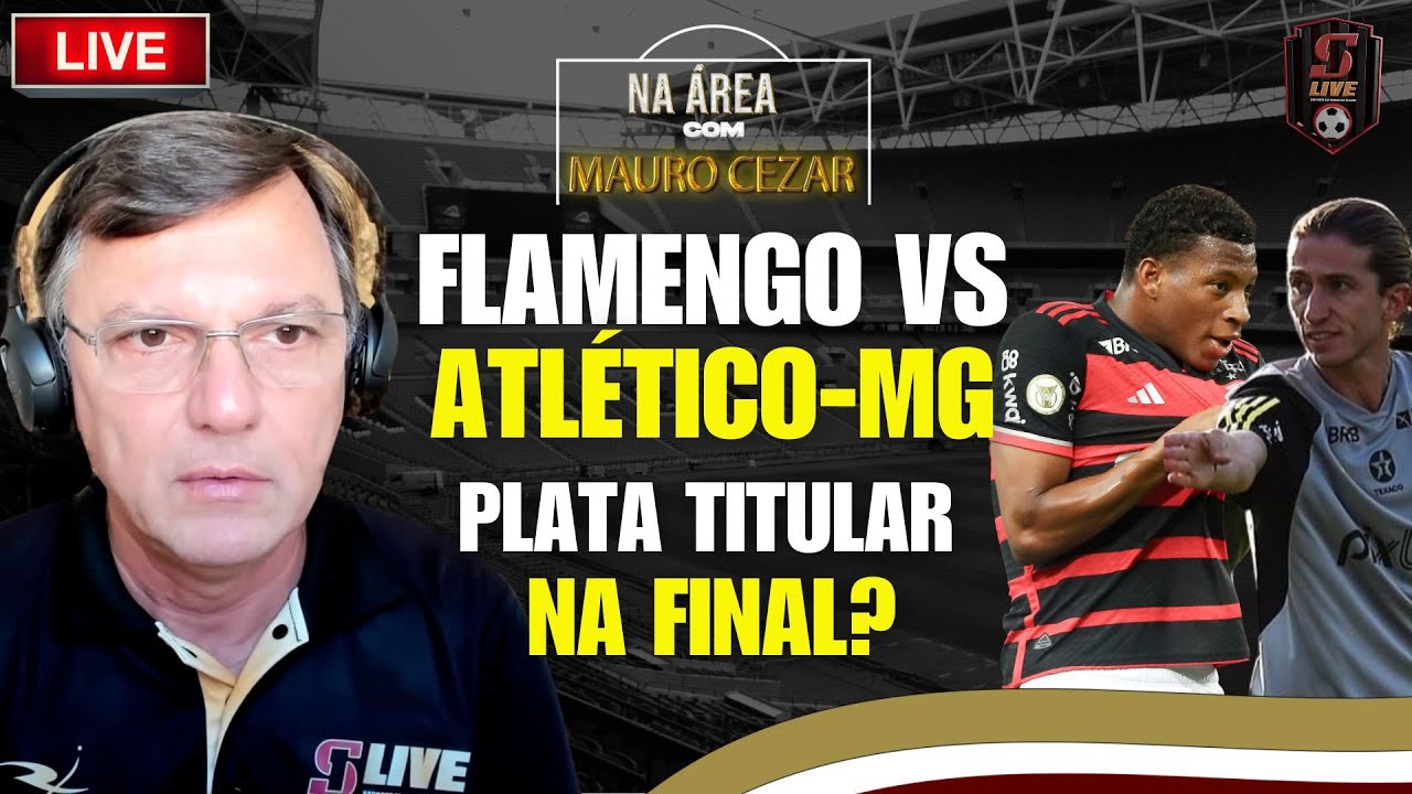 FLAMENGO X ATLÉTICO-MG | PLATA TITULAR? | GERSON INCANSÁVEL | DEBATE AO VIVO COM MAURO CEZAR #126