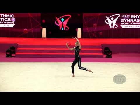 ONOPRIIENKO Viktoriia (UKR) - 2021 Rhythmic Worlds, Kitakyushu (JPN) - Qualifications Ball