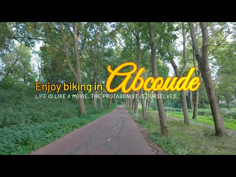 Biking to Abcoude | Peaceful Bike Ride with Relaxing Music