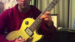 Green Day Dos Make Out Party How to play on Guitar