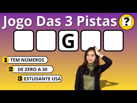 Com 3 Pistas Você Consegue? Jogo Das 3 Pistas #jogodas3pistas #quiz #adivinheapalavra