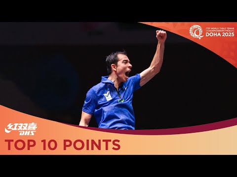 Top 10 Points | Presented by DHS | #ITTFWorlds2025