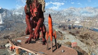 FALLOUT 4 - ALL GIANT MONSTERS FOUND!!!