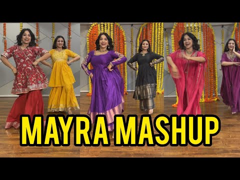 MAYRA MASHUP ROCKING FAST DANCE INVITING MAMA fmly WEDDING DANCE #sangeet #Mayra #bhaath 9825373973
