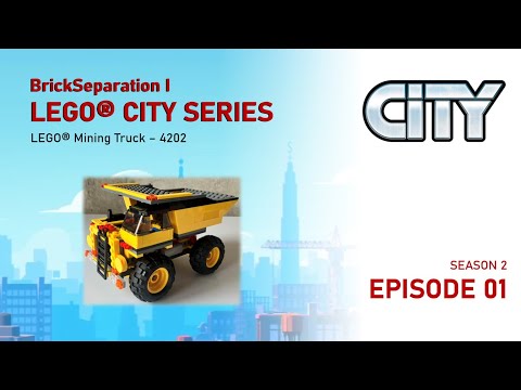 LEGO CITY SERIES l Mining Truck - 4202
