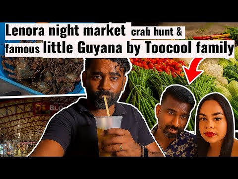 Crab Hunt & Night Market Vibes! 🌙 Linking with TooCool Family & Bunny TooCoolGY in Guyana