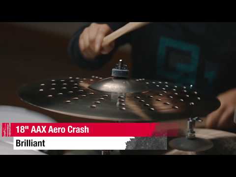 Sabian AAX 18" Aero Crash Brilliant Finish - Get it from Cymbal House