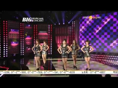 111101 Nine Muses-Figaro+No Playboy @KBS Joy 5th Annivesary Big Concert