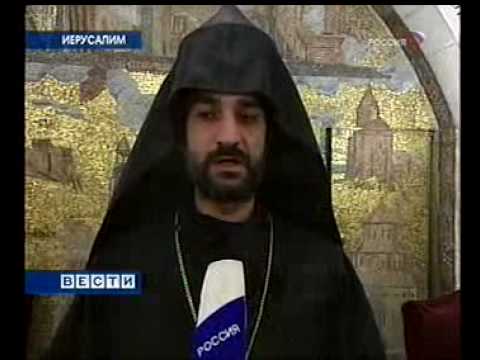 Драка духовенства в Храме Гроба Господня