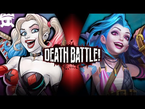 Harley Quinn vs Jinx | DEATH BATTLE! sub español (Batman vs League of Legends)