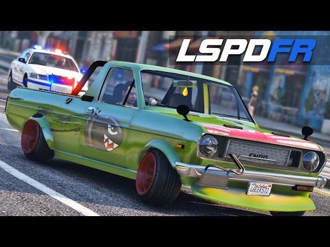 LSPDFR E146 - Datsun Sunny K Truck Fish Art | Chase Me