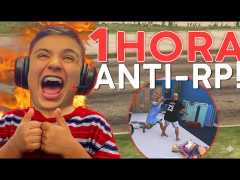 1 HORA DE GTA ANTI RP  Paulinho o LOKO Cortes