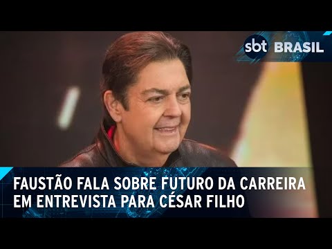 Faustão conta se pretende voltar a trabalhar na TV em entrevista | SBT Brasil (24/08/24)