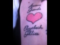 My tattoo for Ariana Grande Liz Gillies Victoria ...