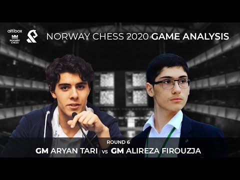 GM Aryan Tari vs GM Alireza Firouzja - Norway Chess 2020 Round 6