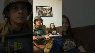 Every Reenactor while watching a WW2 movie 🪖#ww2history #echoesofthepast #shorts