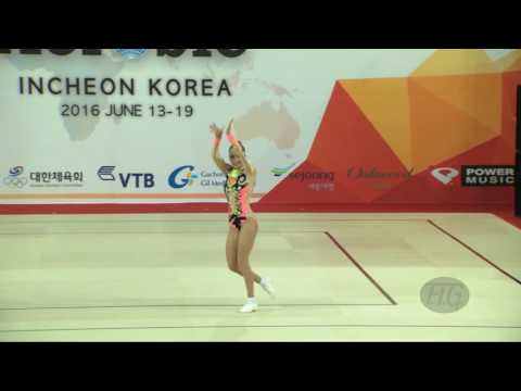 DZHANAZIAN Dukhik (RUS) - 2016 Aerobic Worlds, Incheon (KOR) - Qualifications Individual Women