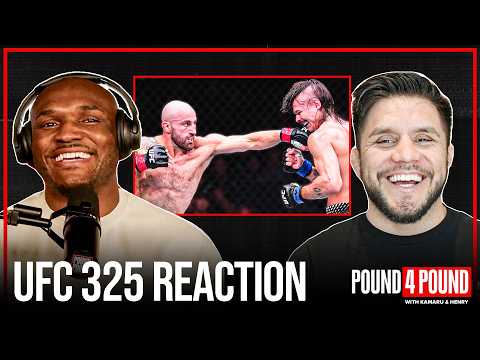 UFC 325 REACTION: Volkanovski GOATED, Saint-Denis Dominates, Henry wins BIG on Ruffy | Pound4Pound