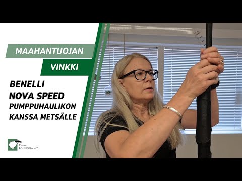 Benelli Nova SPEED pumppuhaulikon kanssa metsälle