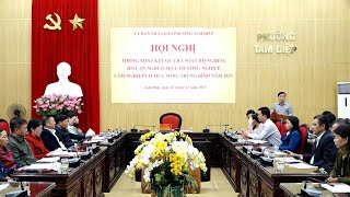 Hội nghị thống nhất kết quả rà soát hộ nghèo, hộ cận nghèo, hộ làm nông nghiệp, lâm nghiệp có mức sống trung bình năm 2025