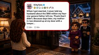 When i got married, I never told my husband about the $68 million my fourstar general father left me