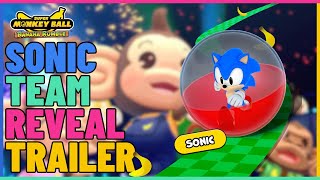 Super Monkey Ball Banana Rumble - Sonic Team Reveal Trailer.