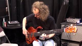 Video thumbnail for NAMM 2013 - Mark Egan at Pedulla booth by funkettone