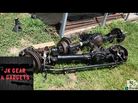 Superduty Axles for my Jeep!