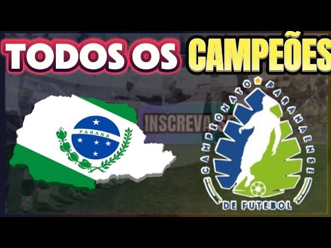 TODOS os CAMPEÕES da HISTÓRIA do CAMPEONATO PARANAENSE | 1915 - 2024
