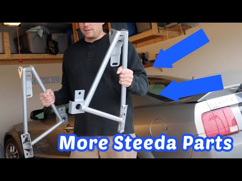 Steeda Frame Rail & Torque Box Brace Install on a S197 Mustang Shelby GT500
