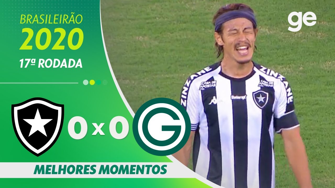 VÍDEO | Melhores momentos do empate entre Botafogo e Goiás no Nilton Santos