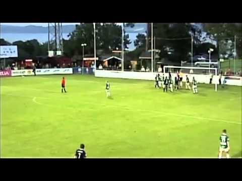 Hannes Sigurdsson scores after 8 seconds on the pitch