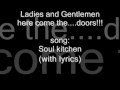 Soul Kitchen - The Doors (lyrics) 