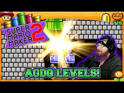 Super Mario Maker 2 AGDQ Levels with Oshikorosu.