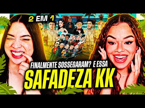 2 EM 1 FUNK - REAGINDO a SET DOS CASADOS 2 e 3 | Nat e Vic MV