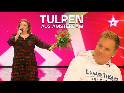 Riesen Dieter-Fan Inta singt "Tulpen aus Amsterdam" 🌷 | Das Supertalent 2025
