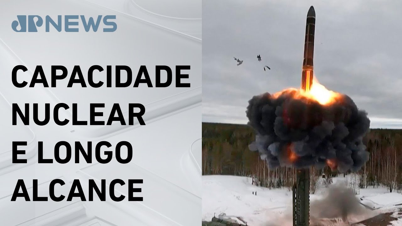 Rússia dispara míssil intercontinental contra Ucrânia