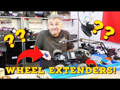 How to fit the Wheel Extenders/Hub Spacers to any Radio controller Car