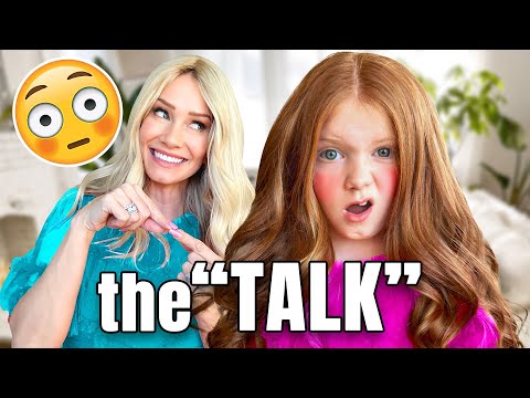 The "TALK" | Parents Explain The Birds & The Bees to ElleCee! *Emotional*
