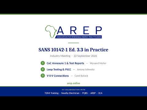 SANS 10142-1 Ed. 3.3 in Practice — CoC Annexure 1, Loop Testing & PSCC ...