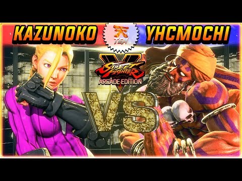 SF5/SFV AE ✪ KAZUNOKO VS YHCMOCHI (#1 DHALSIM & RANK 6) | RANKED MATCH | SF5/SFV ARCADE EDITION