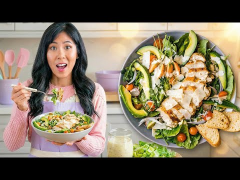 World's Best CAESAR SALAD Recipe to Make at Home!