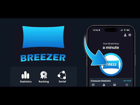 Breezer: Nicotine Snus App