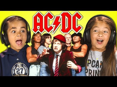 KIDS REACT TO AC/DC